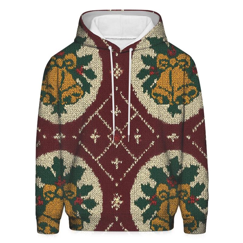 Holly And Bell Medallion Lattice Design hoodie trends