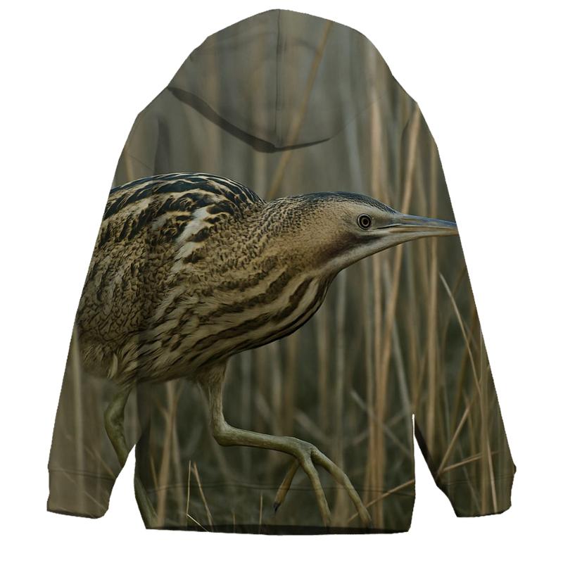 Reedbed Stalk Eurasian Bittern heavyweight hoodies