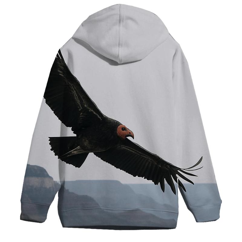 Canyon Thermals California Condor embroidered hoodies