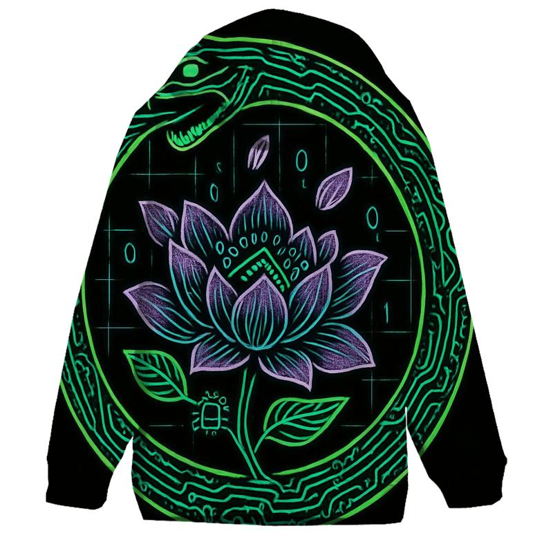 Circuit Garden Ouroboros premium hoodies