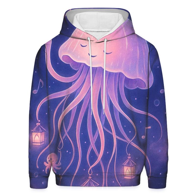 Lantern Jellyfish Orchestra heavyweight hoodies