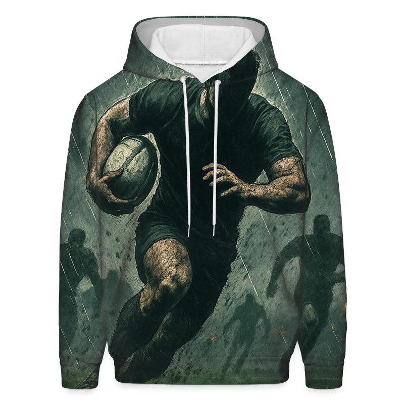 Rainline Rugby Breakaway printed hoodies