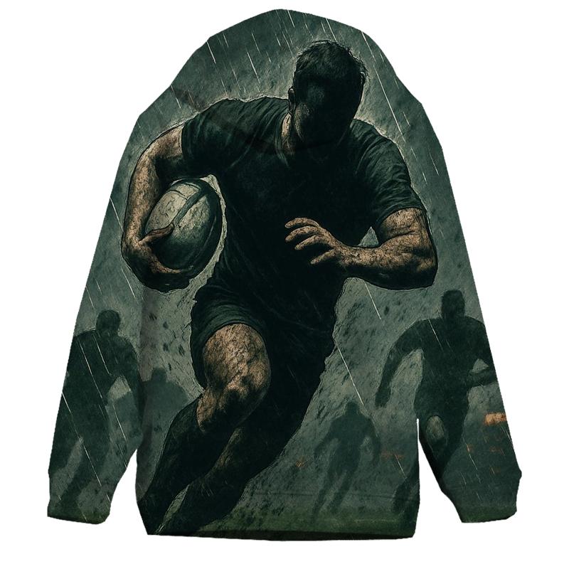 Rainline Rugby Breakaway printed hoodies