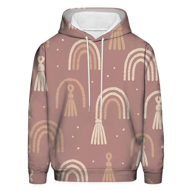 Bohemian Macrame Arches designer hoodies