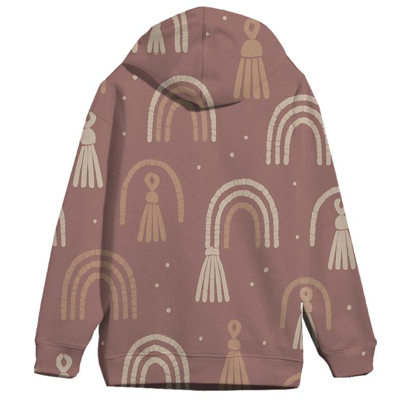 Bohemian Macrame Arches designer hoodies