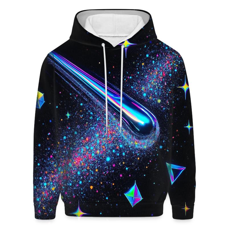 Chrome Comet Confetti Trail lightweight hoodies