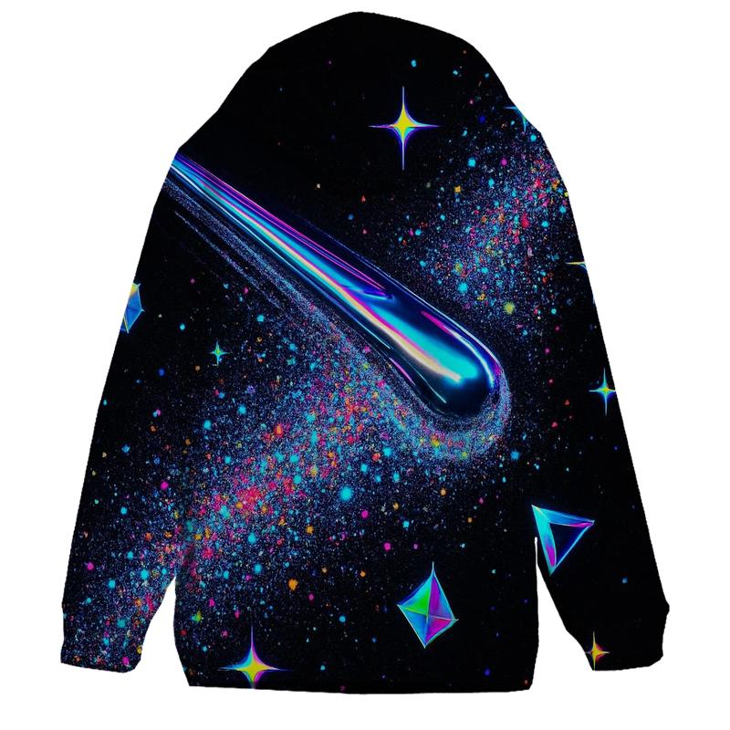 Chrome Comet Confetti Trail lightweight hoodies