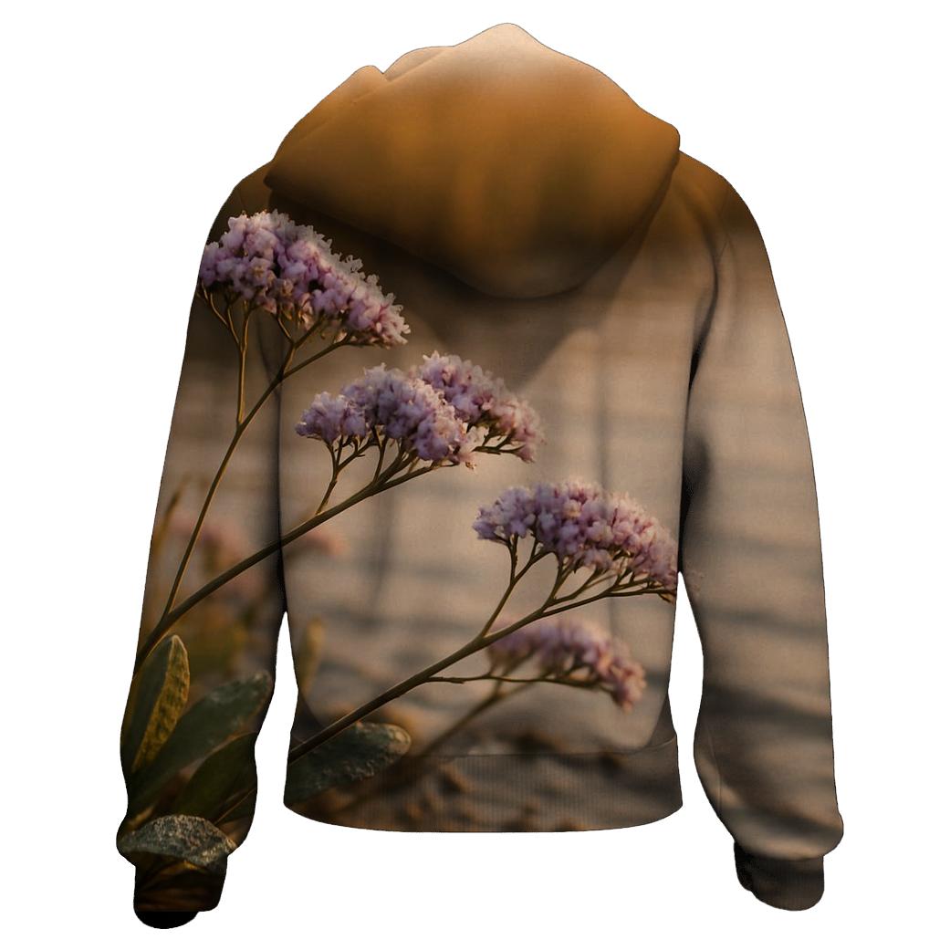 Salt Marsh Sea Lavender At High Tide Line hoodie styles