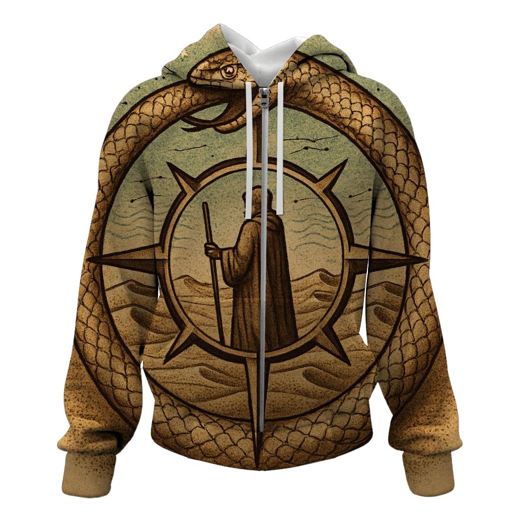 Dune Mirage Ouroboros Compass hoodie trends
