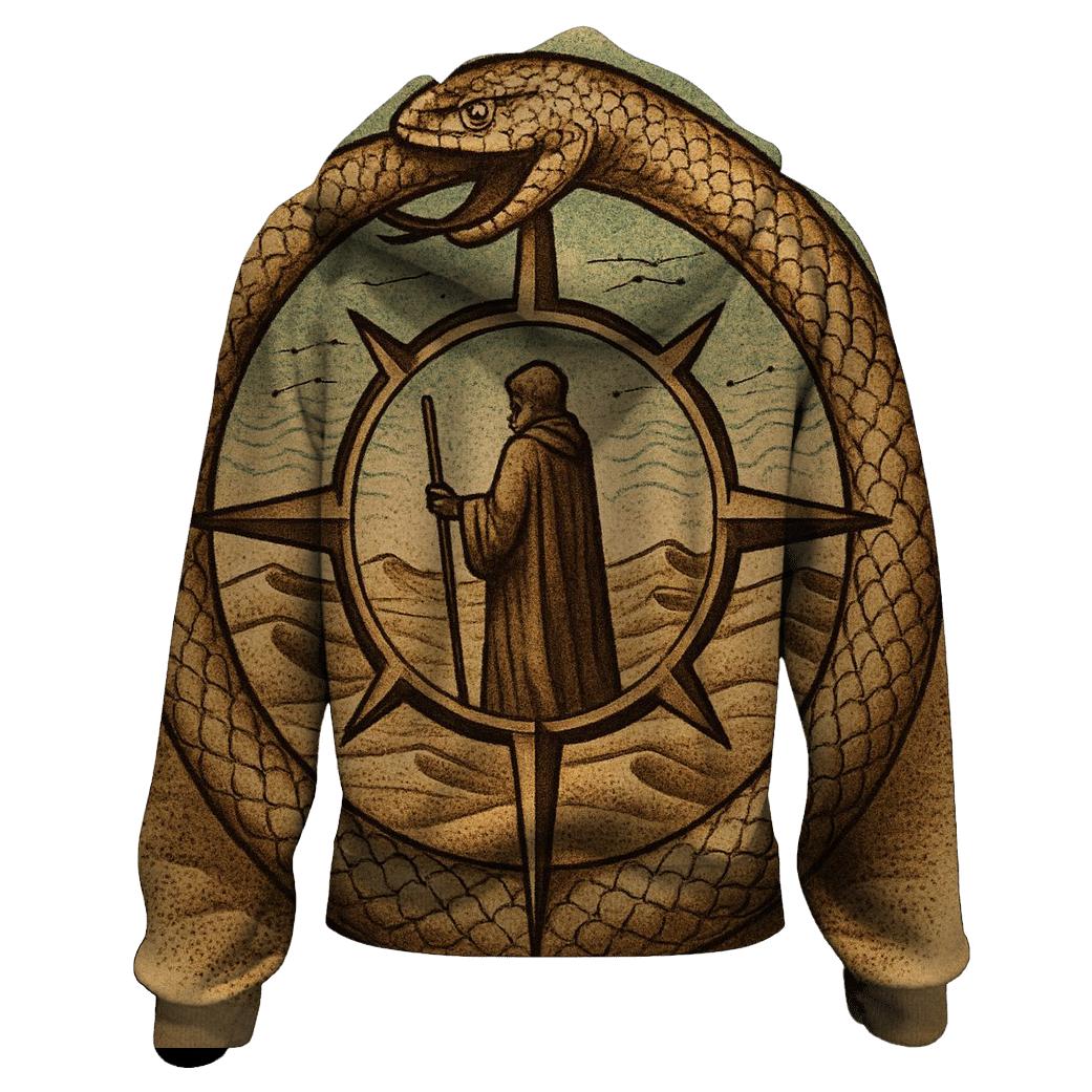 Dune Mirage Ouroboros Compass hoodie trends