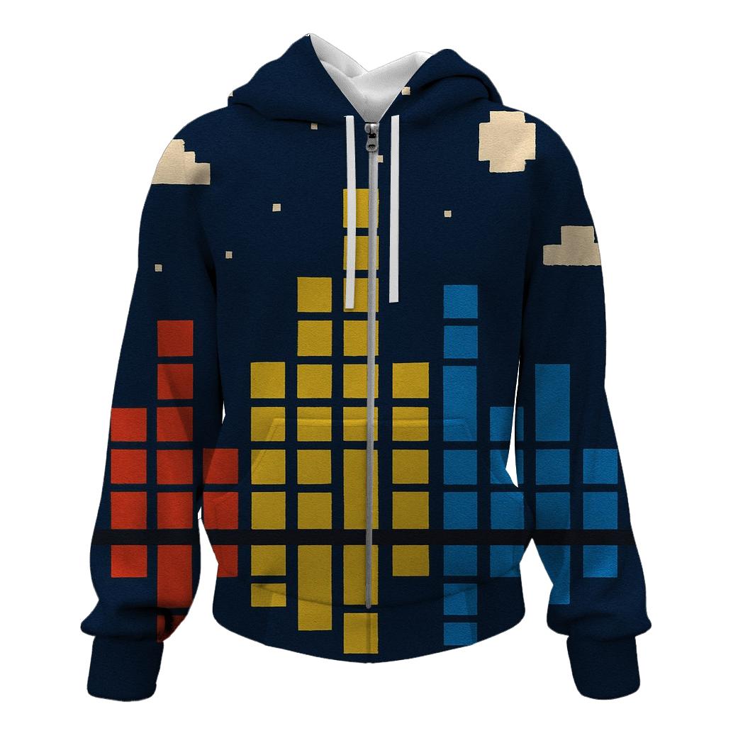 Pixel Skyline Soundstage hoodies fashion