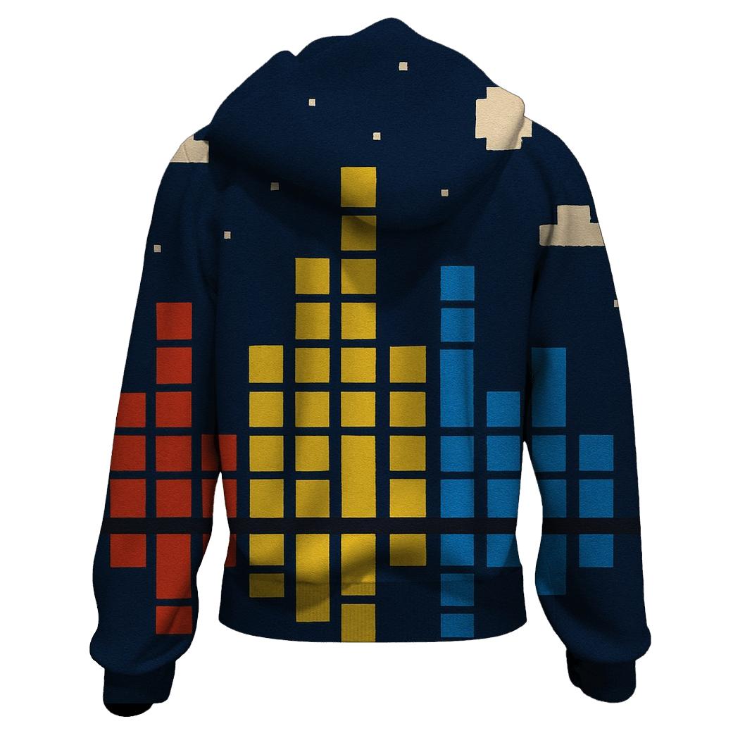 Pixel Skyline Soundstage hoodies fashion