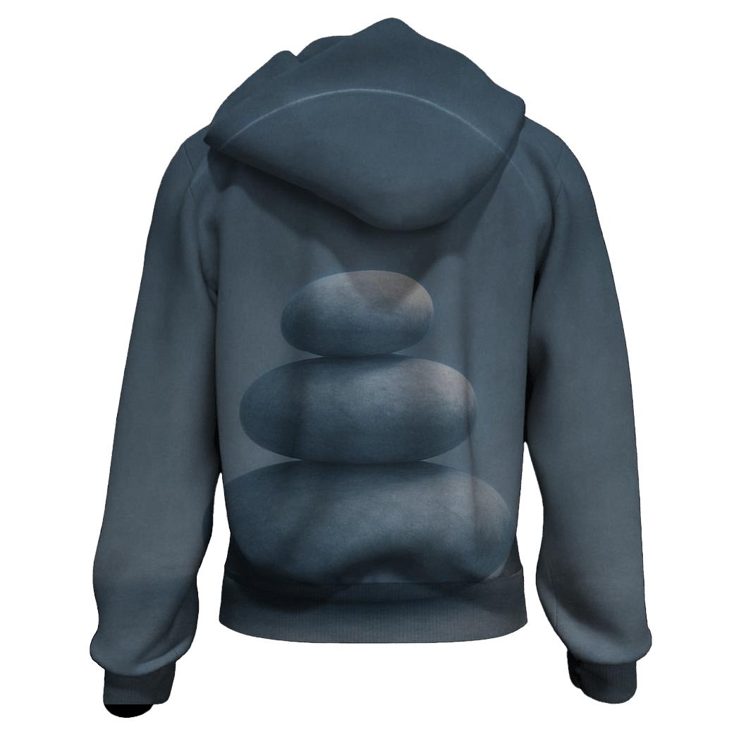Moonlit Balance Stones custom hoodies