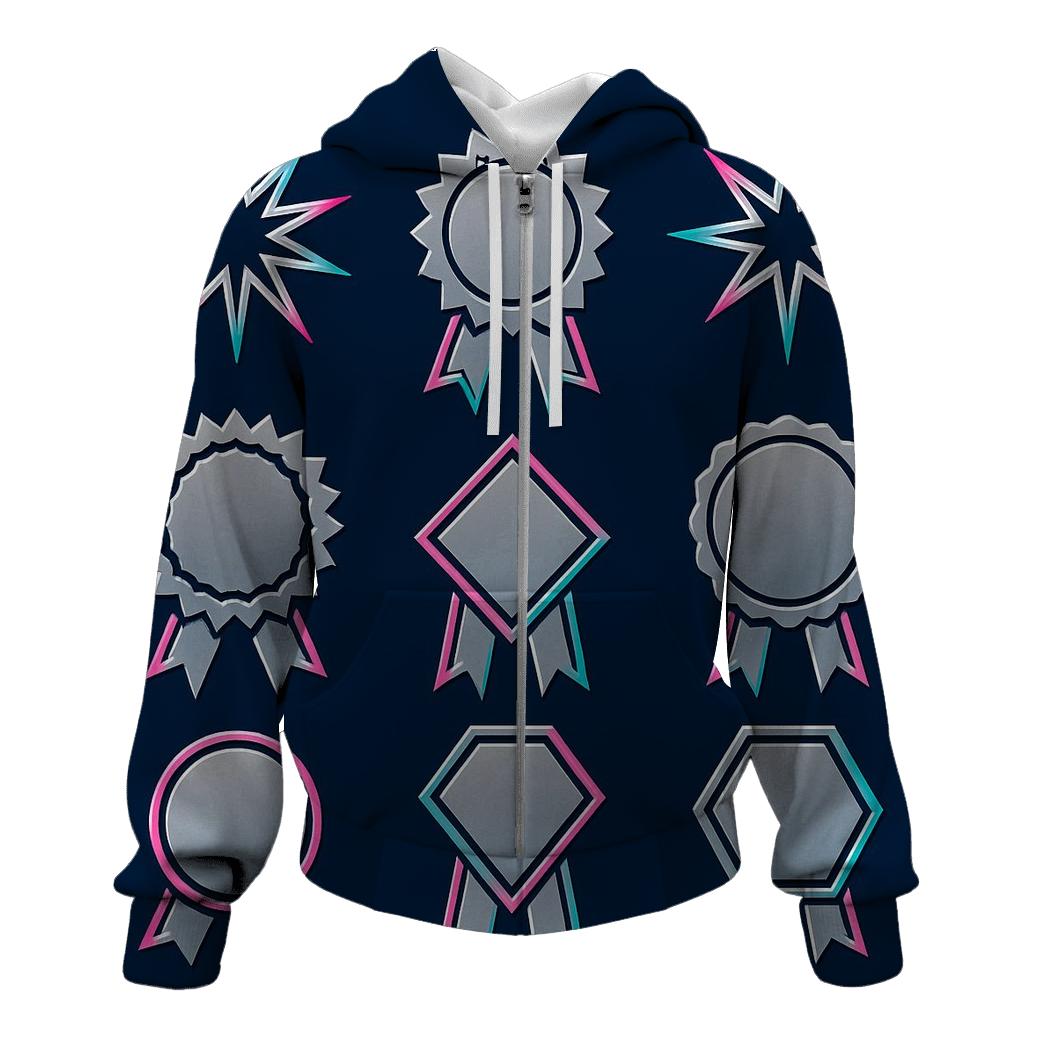 Chrome Starburst Badge Set pullover hoodies