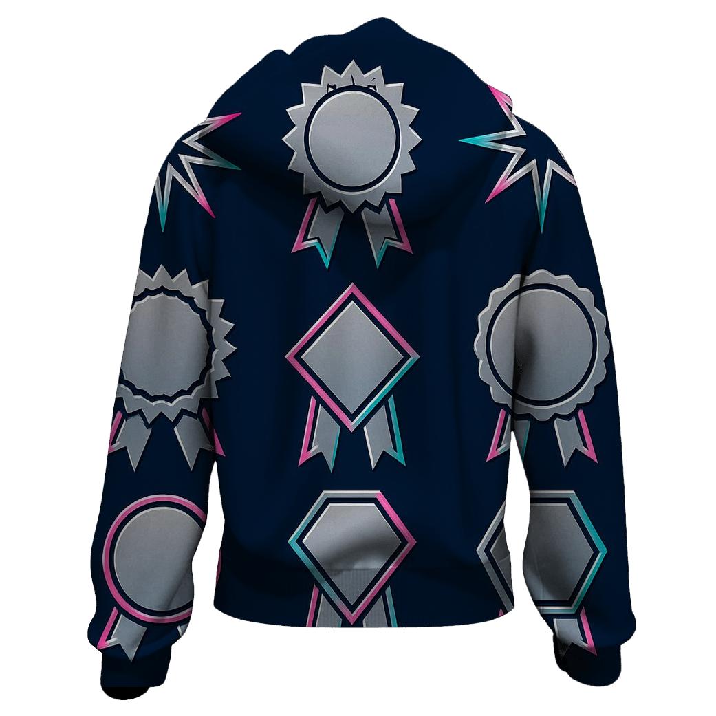 Chrome Starburst Badge Set pullover hoodies