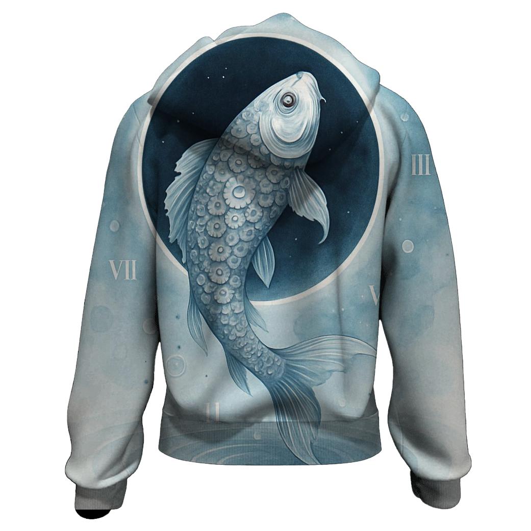 Clockwork Koi Eclipse premium hoodies