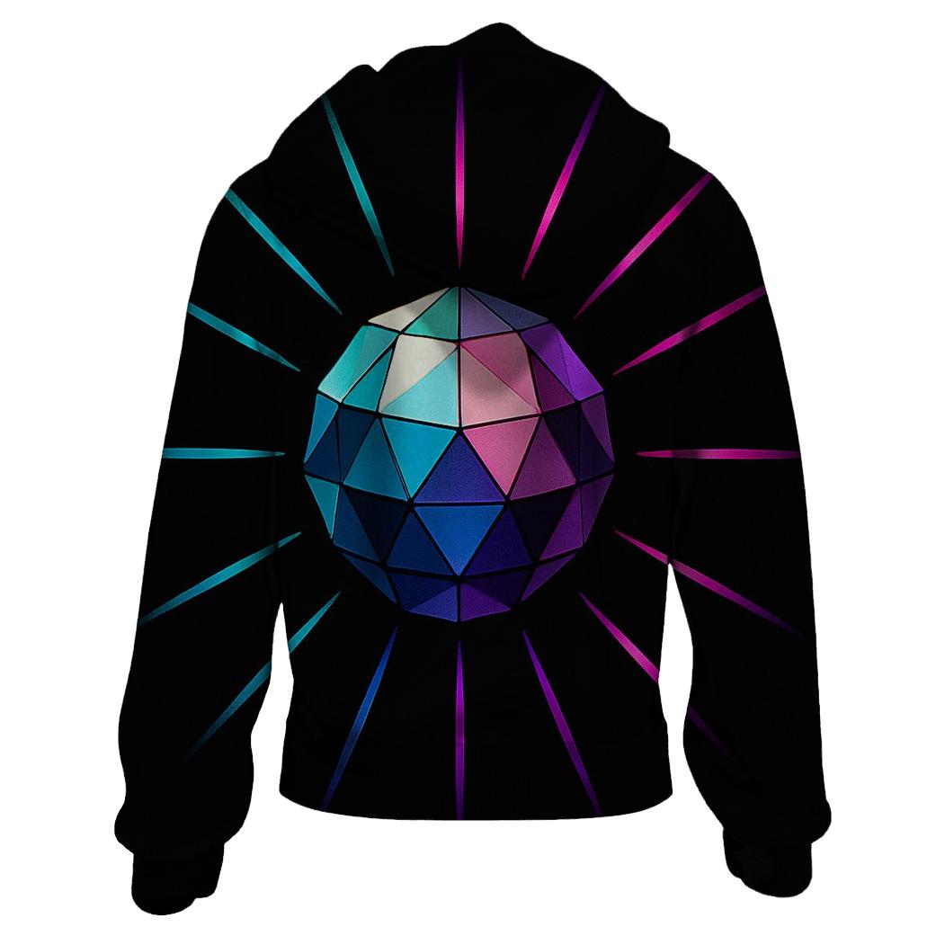 Disco Prism Burst hoodie designs