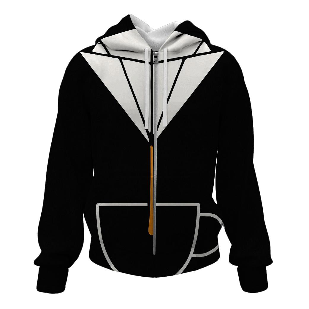 Filter Fold Geometry heavyweight hoodies