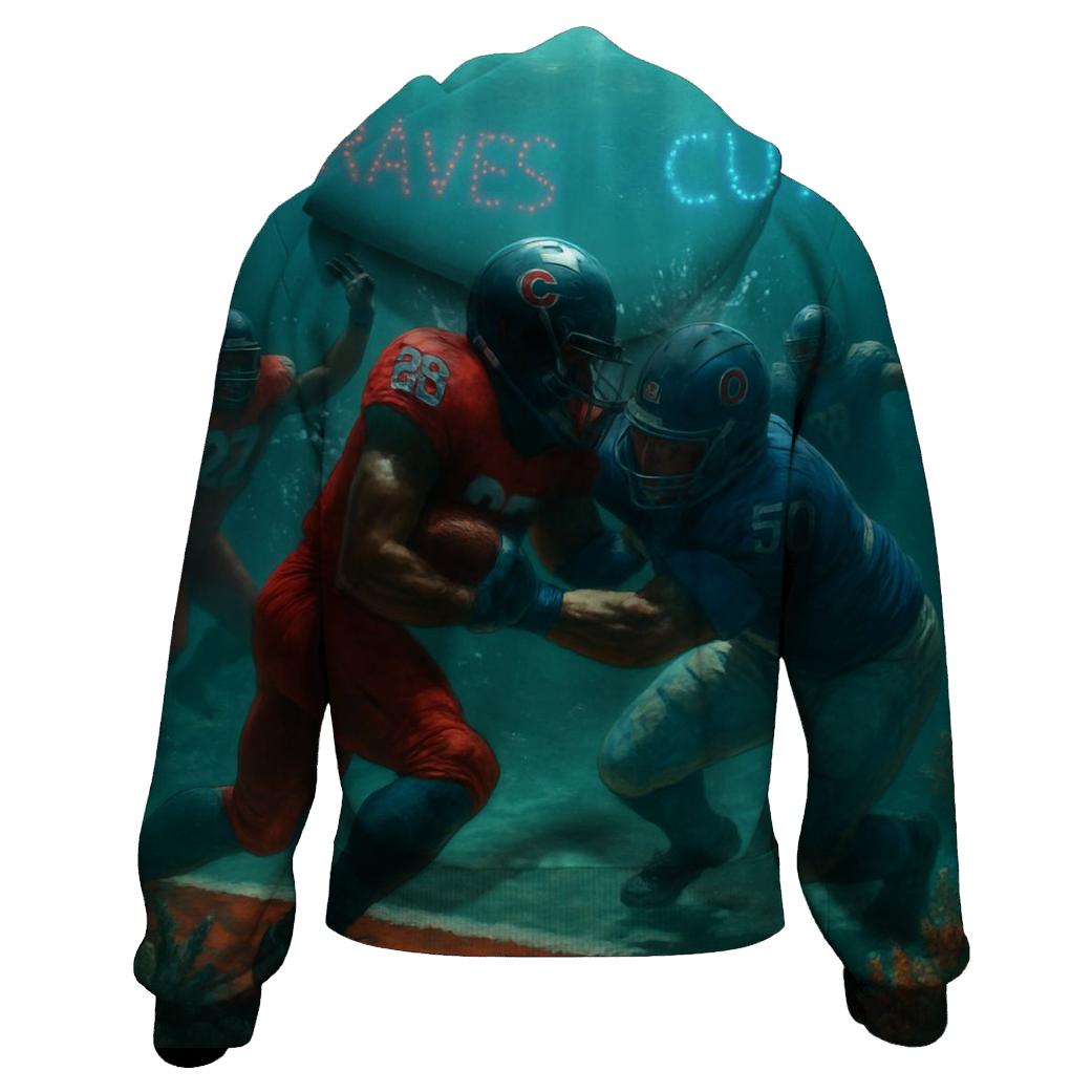 Deep Sea Stadium Collision designer hoodies