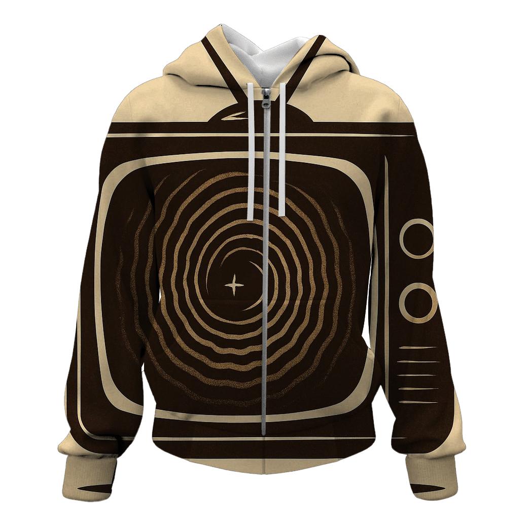 Retro Television Star Portal hoodies fashion