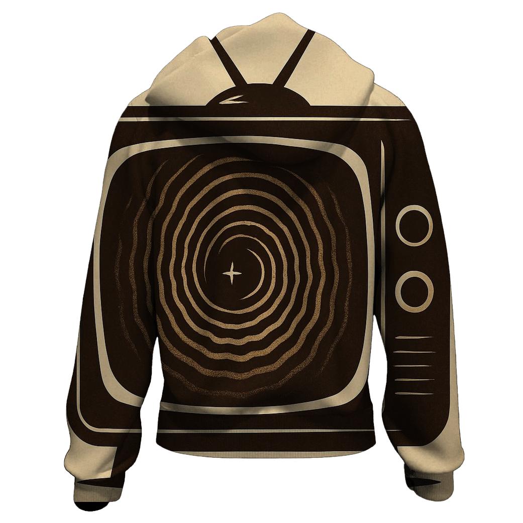 Retro Television Star Portal hoodies fashion