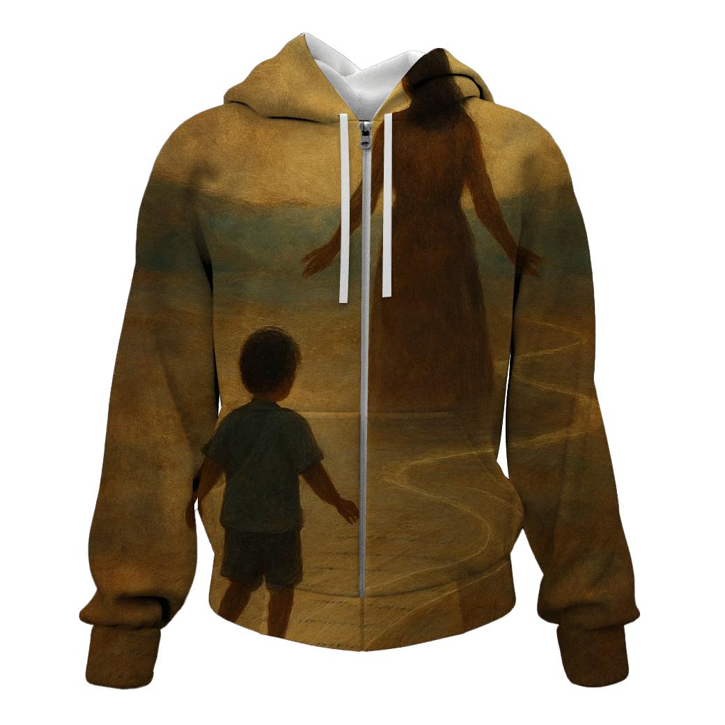 The Map She Drew With Patience lightweight hoodies