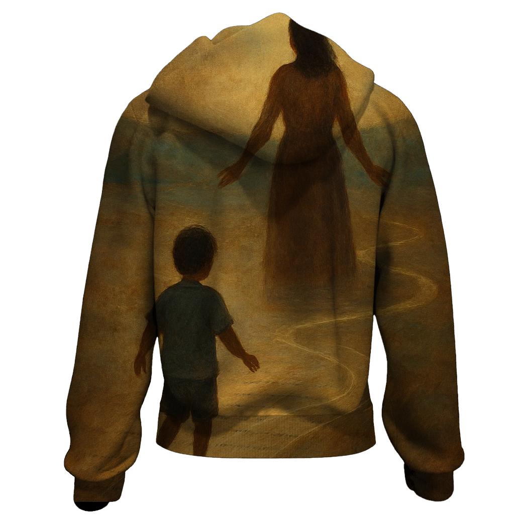 The Map She Drew With Patience lightweight hoodies