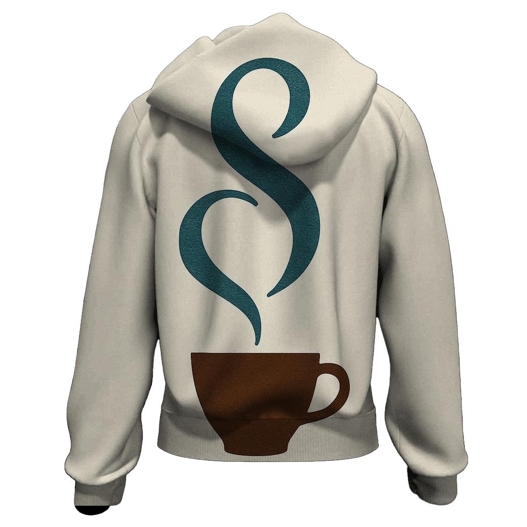 Steam Ribbon Monogram hoodie designs