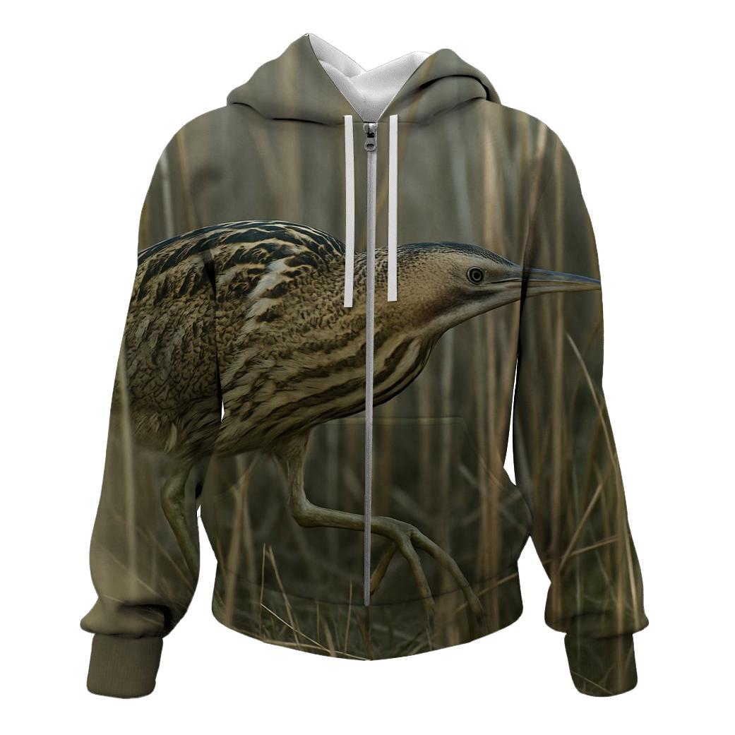 Reedbed Stalk Eurasian Bittern premium hoodies