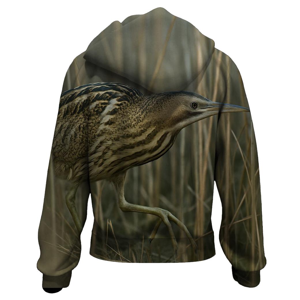 Reedbed Stalk Eurasian Bittern premium hoodies