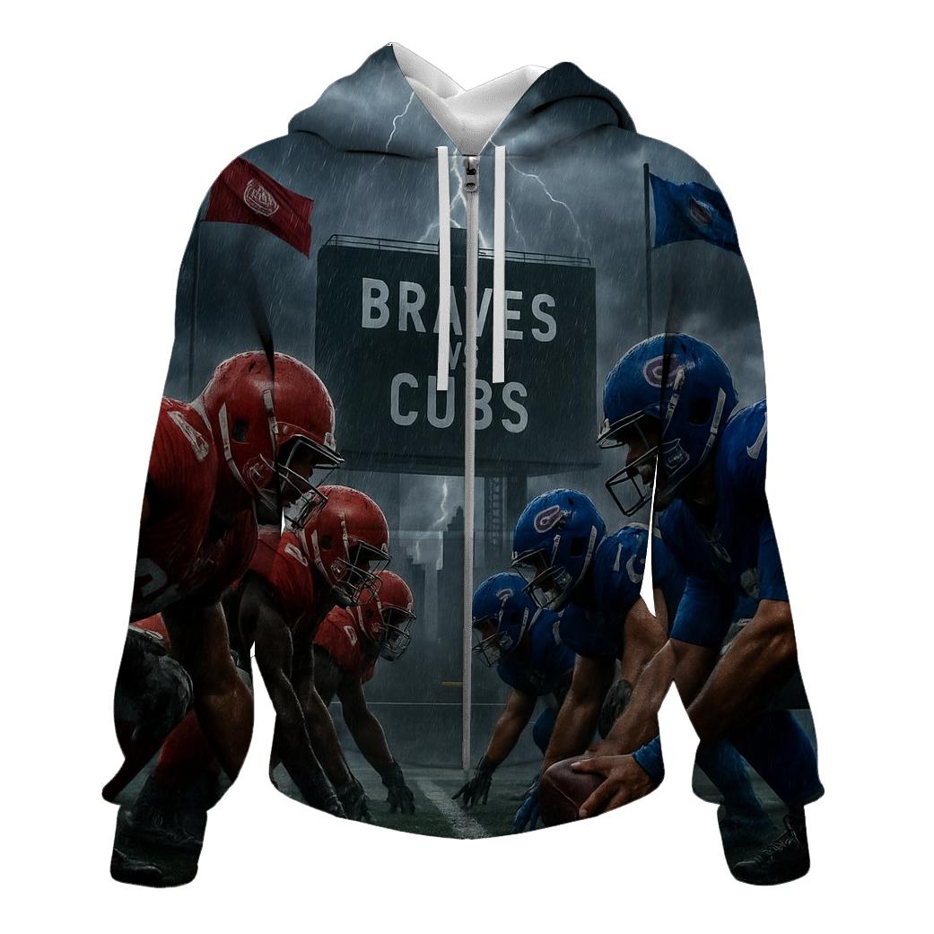 Rooftop Lightning Two Minute Drill graphic hoodies
