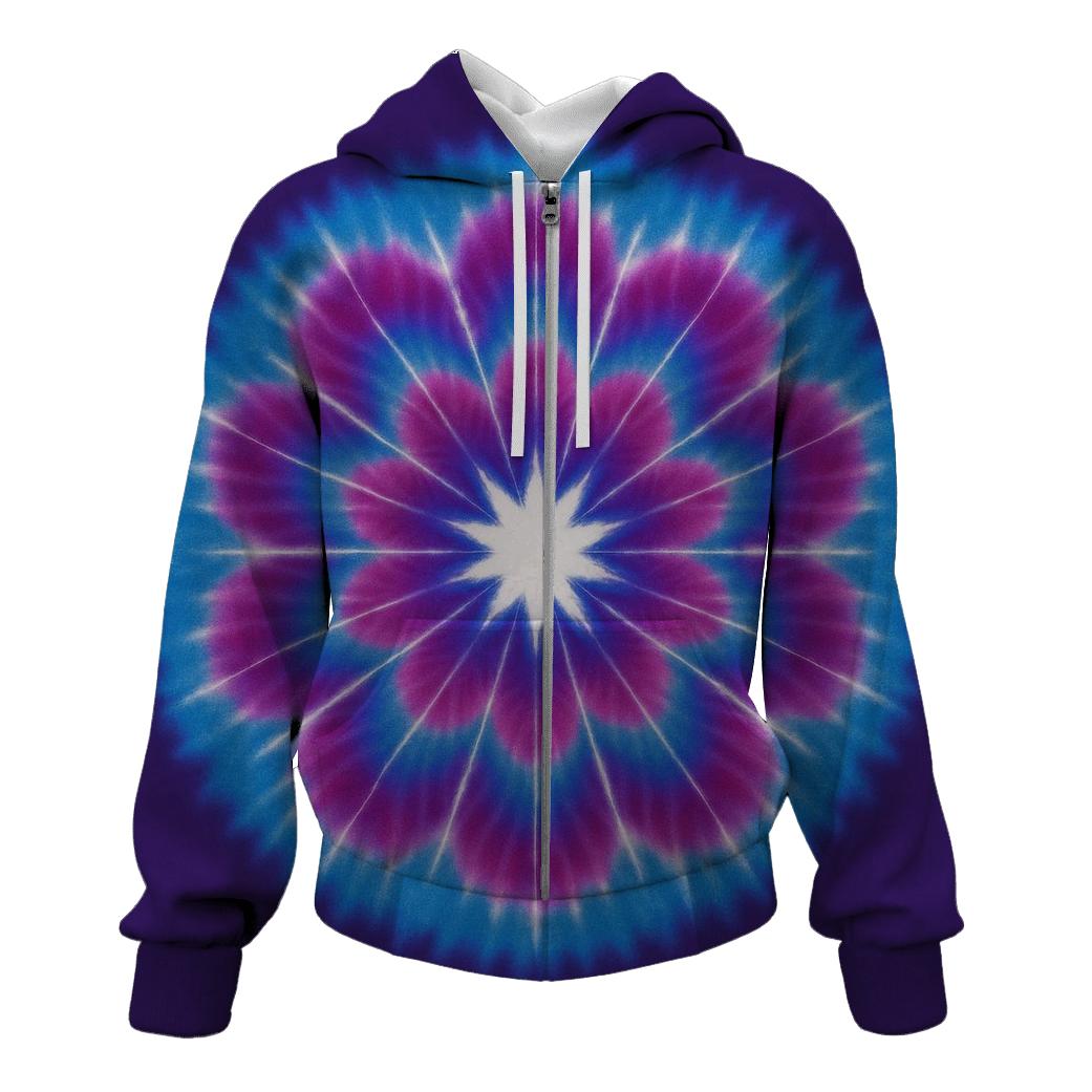 Supernova Mandala Sunburst custom hoodies