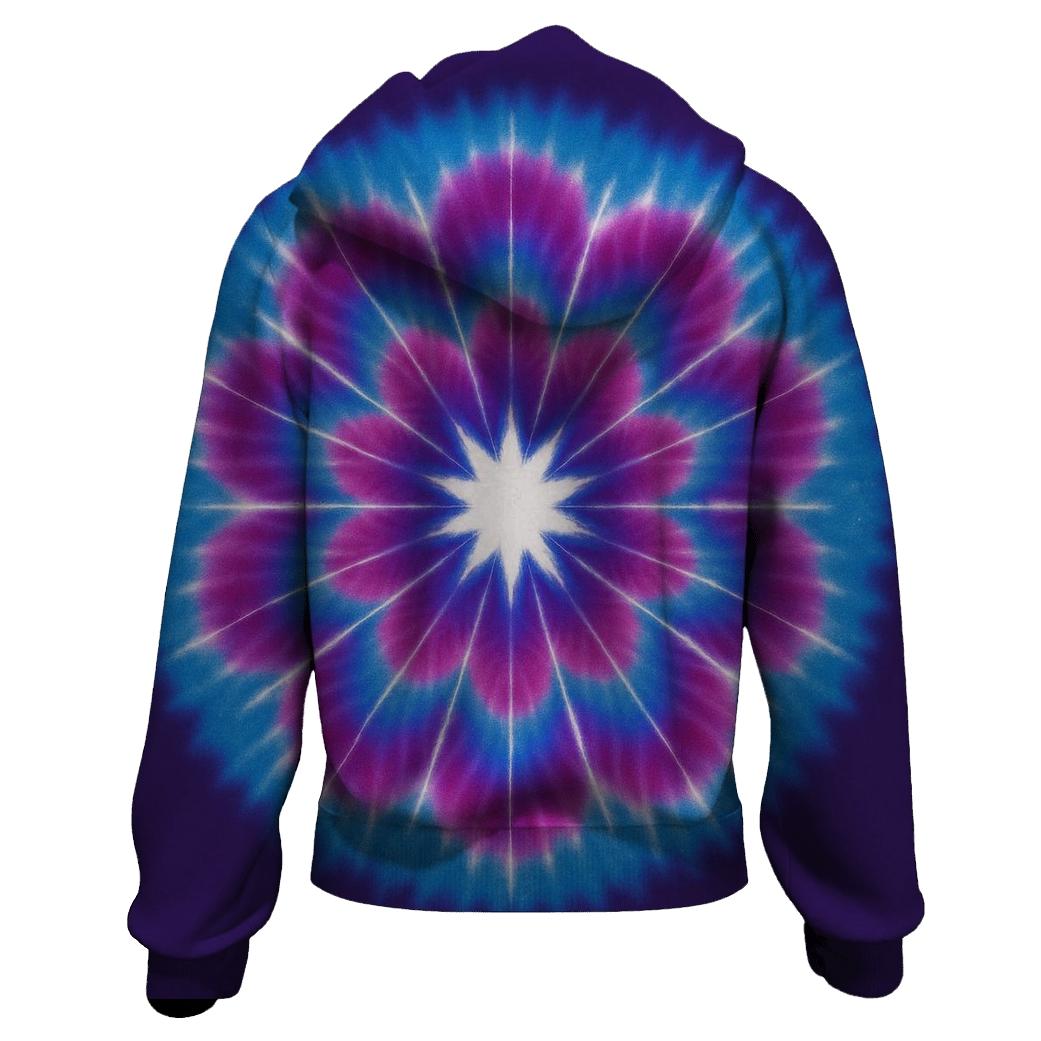 Supernova Mandala Sunburst custom hoodies