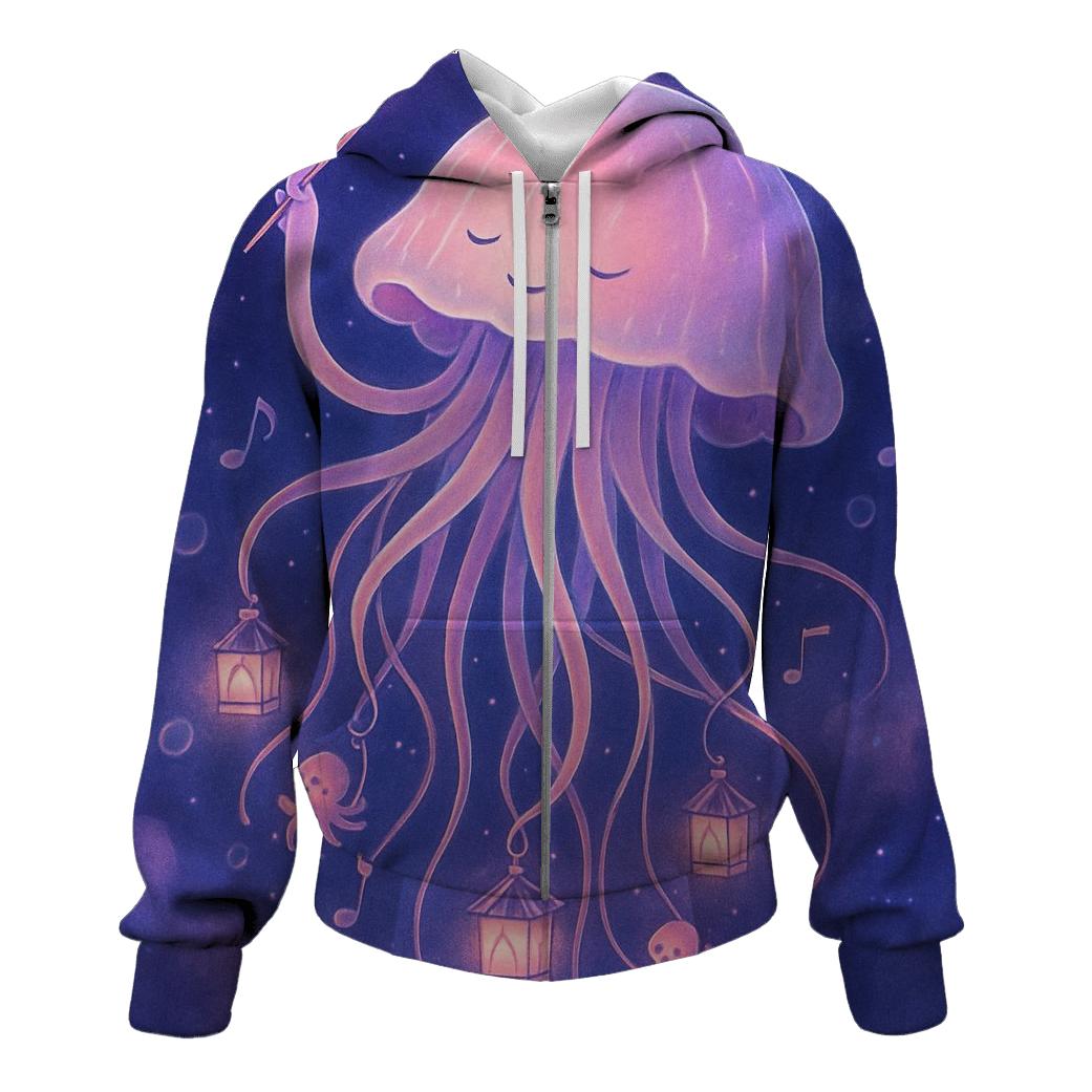 Lantern Jellyfish Orchestra hoodie trends