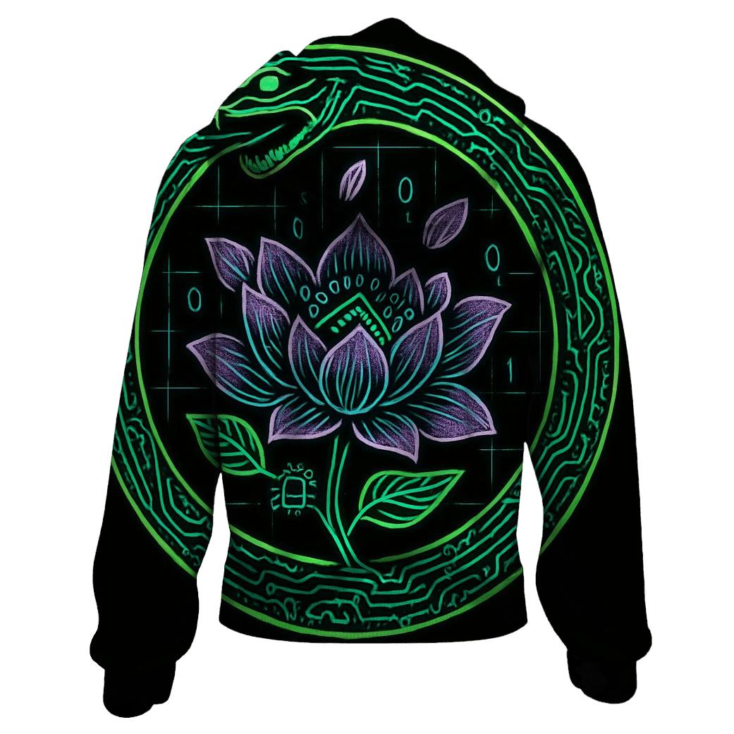 Circuit Garden Ouroboros lightweight hoodies