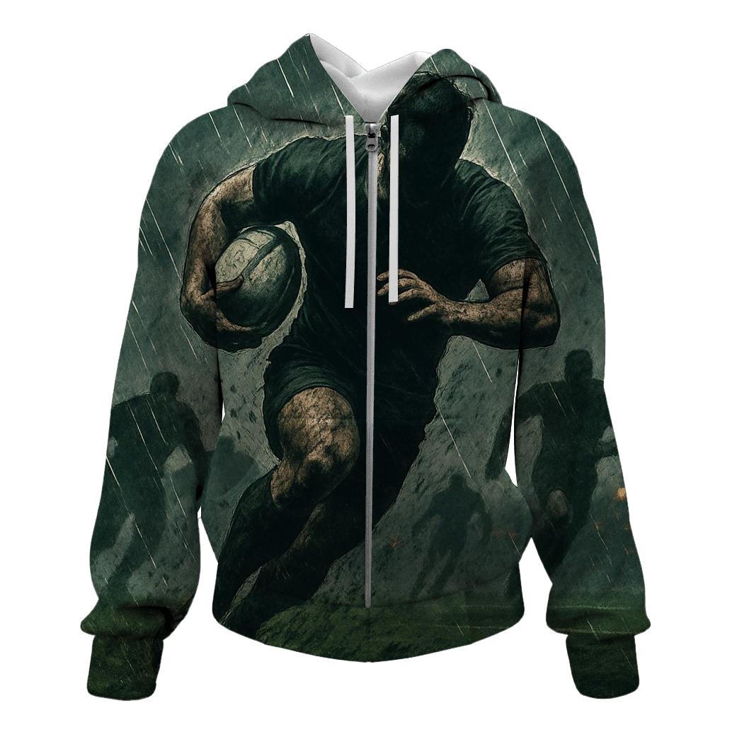Rainline Rugby Breakaway custom hoodies