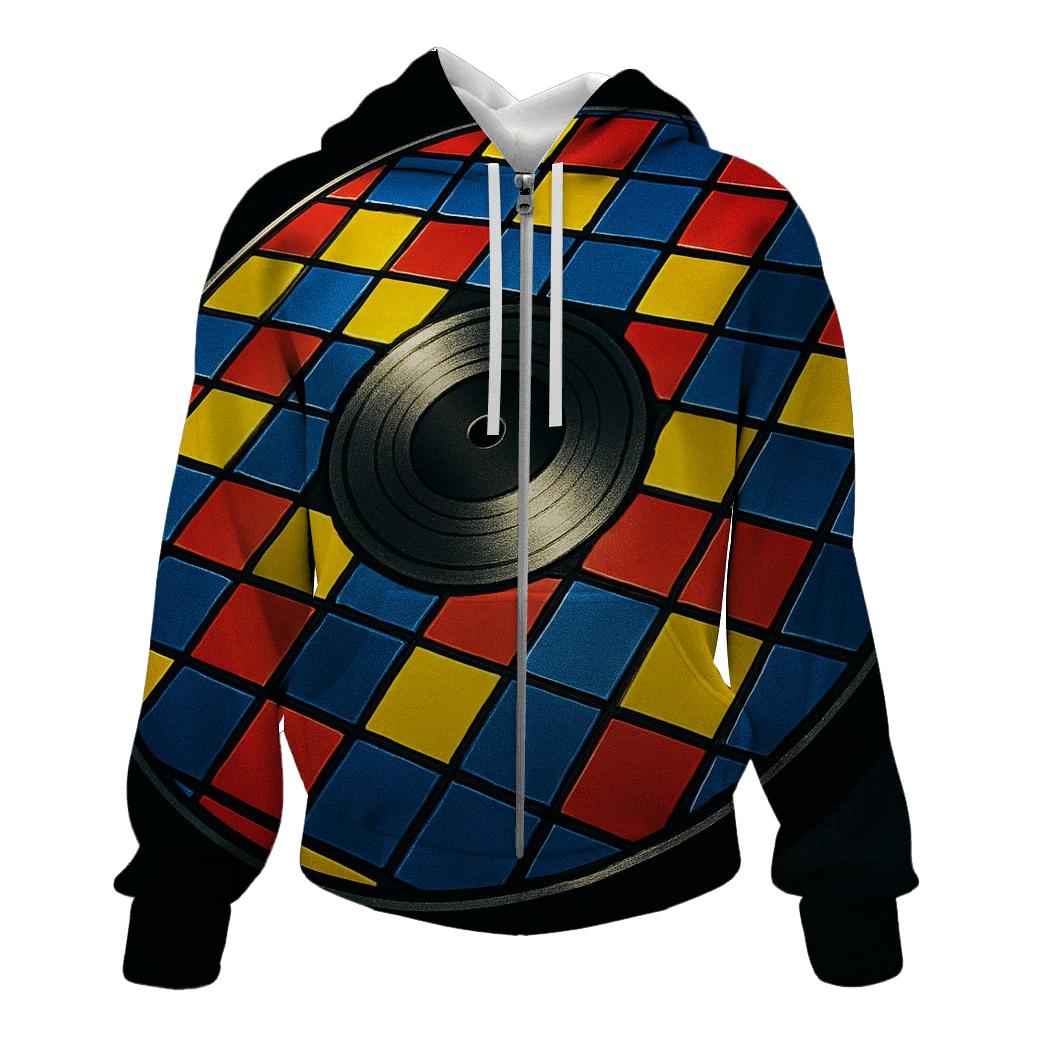 Vinyl Mosaic Spotlight hoodies fashion