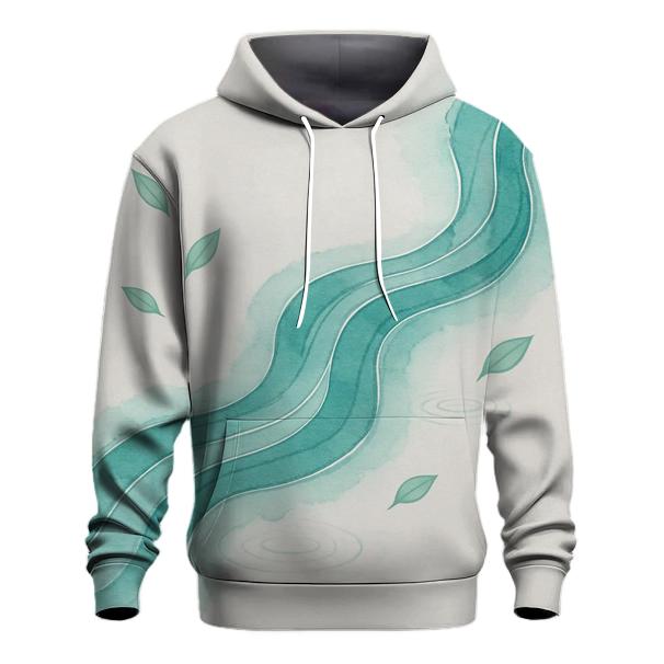 River Of Quiet Renewal printed hoodies