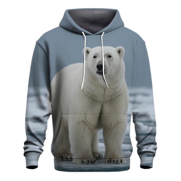 Ice Edge Sentinel Polar Bear hoodie styles
