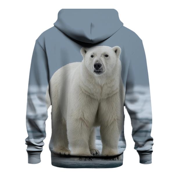 Ice Edge Sentinel Polar Bear hoodie styles