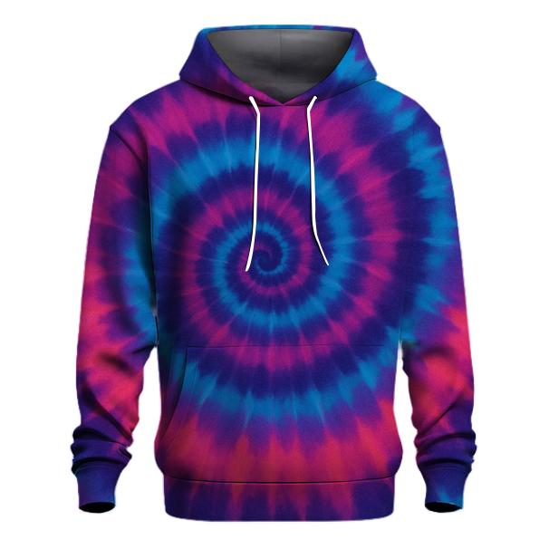 Nebula Spiral Overdye Vortex designer hoodies