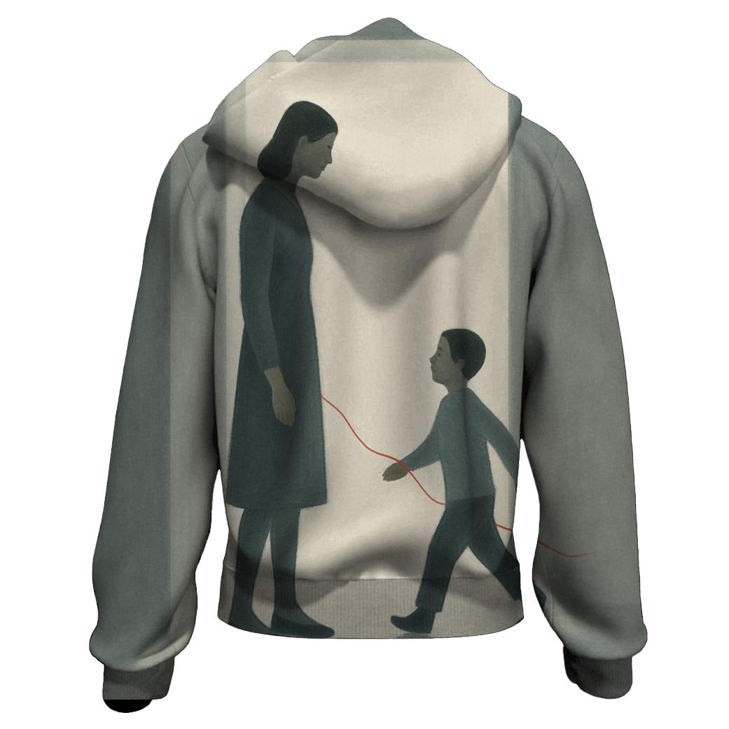 The Promise She Kept Without Saying It heavyweight hoodies