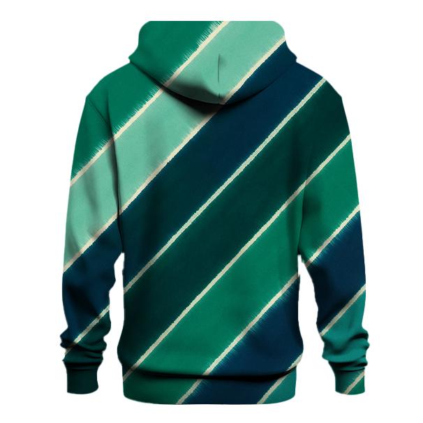 Aurora Arashi Diagonal Drift zip-up hoodies