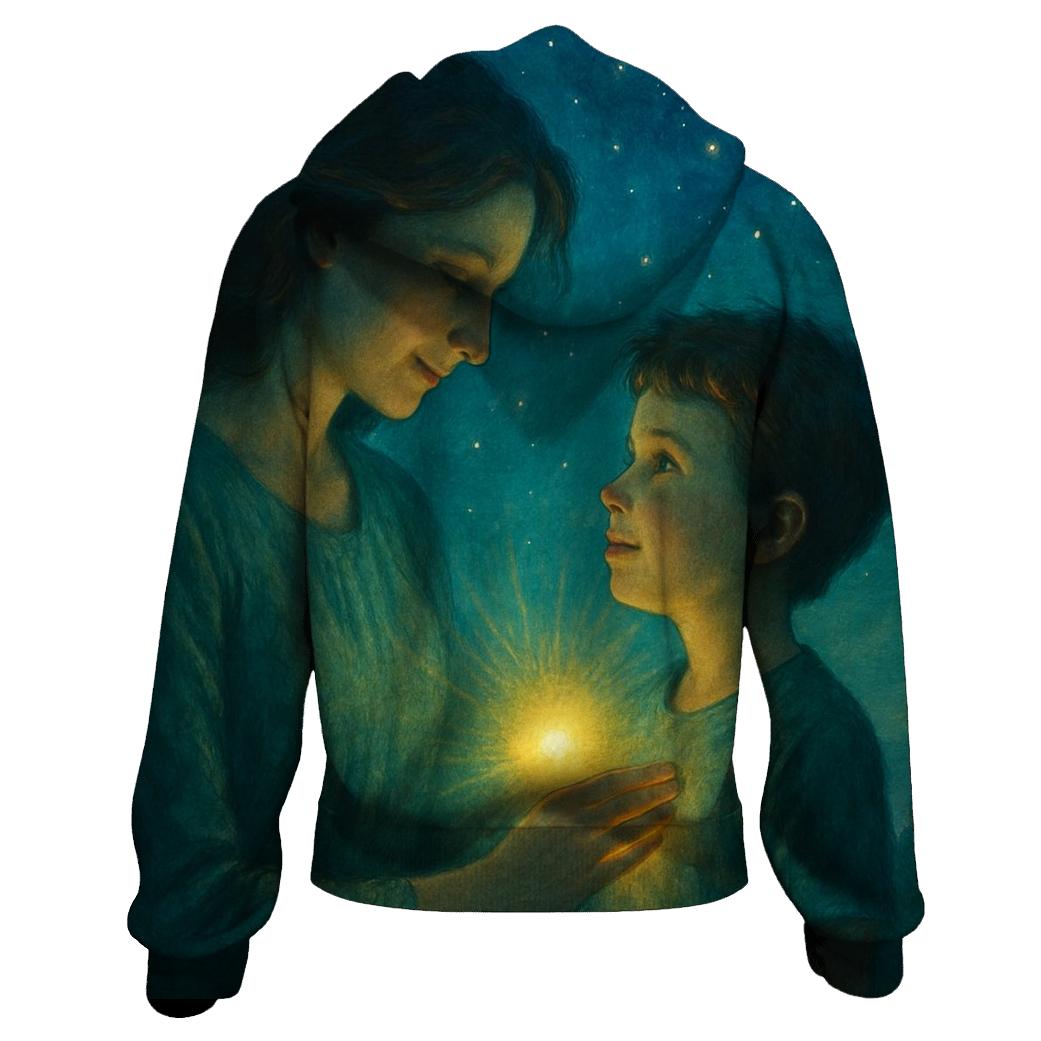 The Light She Left In You To Share heavyweight hoodies