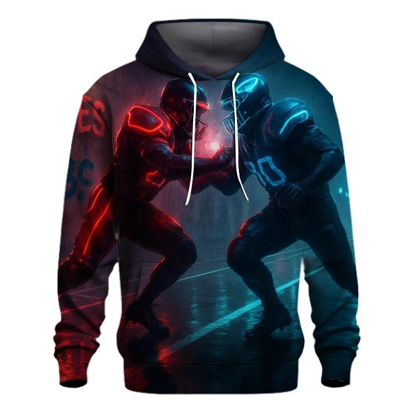 Neon Transit Tunnel Showdown heavyweight hoodies