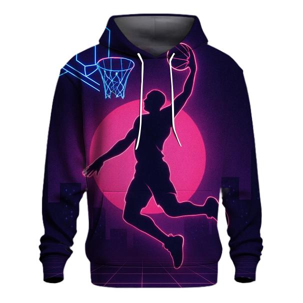 Neon Court Basketball Elevation hoodie trends