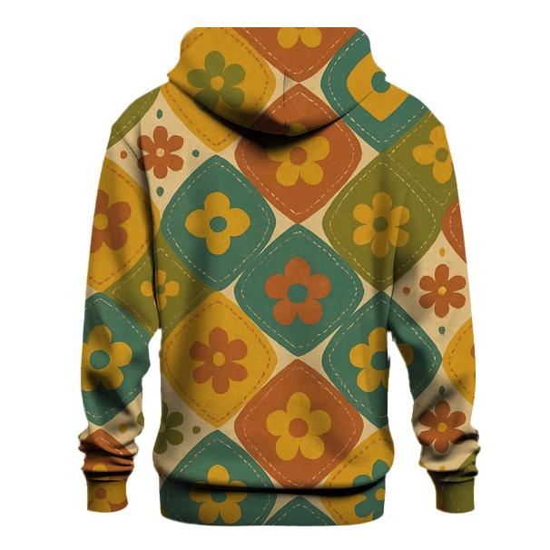 Folk Art Patchwork Medallions custom hoodies