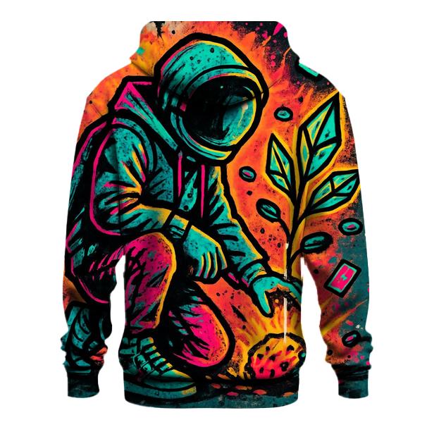 Graffiti Meteor Botanist designer hoodies