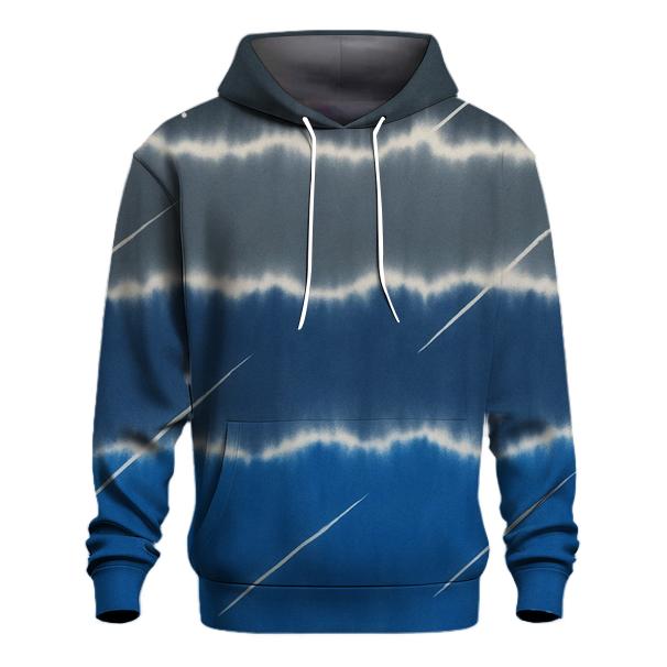 Meteor Shower Horizon Stripes designer hoodies