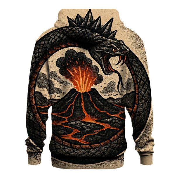 Volcanic Crown Ouroboros hoodie trends